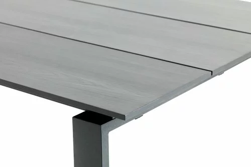 JUTLANDIA KOPERVIK L215 Bord Grå + 4 AIDT Stapelstol Grå 8 JUTLANDIA KOPERVIK L215 Bord Grå + 4 AIDT Stapelstol Grå - Bild 6