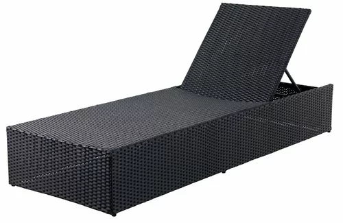 Solsäng HASLE B70xL198 Svart 3 Solsäng HASLE B70xL198 Svart