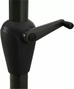 Marknadsparasoll AGGER Ø300 Svart -Utemöbler affär 143907