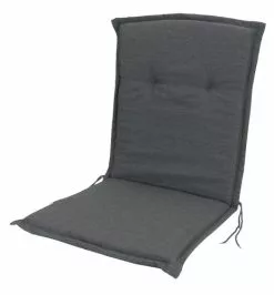 JUTLANDIA Dyna Hög Stolsrygg GUDHJEM Mörkgrå