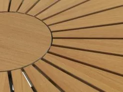 JUTLANDIA RANGSTRUP Ø110 Bord Natur/svart + 4 ILDERHUSE Stol Natur 10 JUTLANDIA RANGSTRUP Ø110 Bord Natur/svart + 4 ILDERHUSE Stol Natur -Utemöbler affär 150063 1