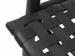 JUTLANDIA Loungestol EDDERUP Svart -Utemöbler affär 150249