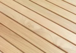 JUTLANDIA VESTERHAVET L150 Bord Teak + 4 VESTERHAVET Stol Teak -Utemöbler affär 151070