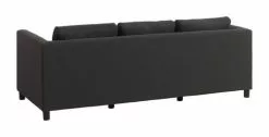 JUTLANDIA Loungesoffa ODDE 3-sits Mörkgrå Allväders -Utemöbler affär 151220