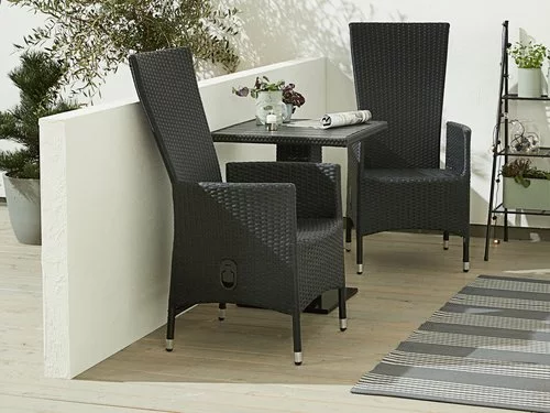 JUTLANDIA Positionsstol SKIVE Svart 6 JUTLANDIA Positionsstol SKIVE Svart - Bild 4