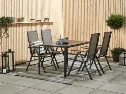 Positionsstol MELLBY Svart -Utemöbler affär 160198 1