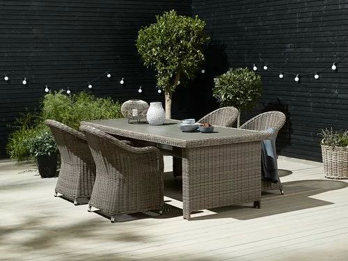 JUTLANDIA GAMMELBY L225 Bord Grå + 4 GAMMELBY Stol Grå 3 JUTLANDIA GAMMELBY L225 Bord Grå + 4 GAMMELBY Stol Grå