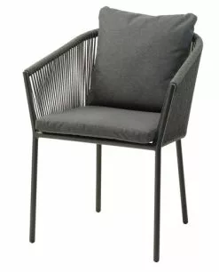 JUTLANDIA Stapelstol BRAVA Snabbtorkande Grå