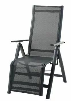 JUTLANDIA Solstol LOMMA Svart