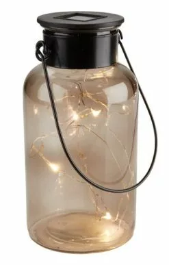 Solcellslampa BERGAND Ø8xH16 Rökfärgad 7 Solcellslampa BERGAND Ø8xH16 Rökfärgad -Utemöbler affär 177212