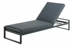 JUTLANDIA Solsäng VONGE B75xL210 Snabbtorkande Svart