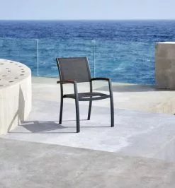 JUTLANDIA Stapelstol MADERNE Grå 8 JUTLANDIA Stapelstol MADERNE Grå -Utemöbler affär 178303