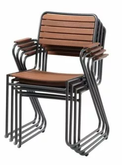 JUTLANDIA Stapelstol VAXHOLM Hårdträ -Utemöbler affär 178451