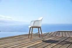 Stol RAVNEBAKKE Vit -Utemöbler affär 178589