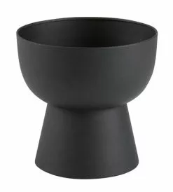 Trädgårdskruka LOMVI Ø30xH30 Svart 8 Trädgårdskruka LOMVI Ø30xH30 Svart -Utemöbler affär 178870