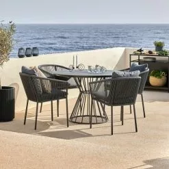 Bord FAGERNES Ø110 Grå 9 Bord FAGERNES Ø110 Grå -Utemöbler affär 180598