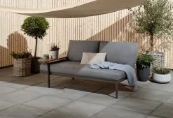 JUTLANDIA Dagbädd ODDESUND Grå -Utemöbler affär 198906