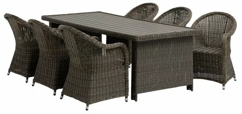 JUTLANDIA GAMMELBY L225 Bord Grå + 4 GAMMELBY Stol Grå 6 JUTLANDIA GAMMELBY L225 Bord Grå + 4 GAMMELBY Stol Grå - Bild 4