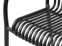 Stapelstol NABBEN Svart -Utemöbler affär 199178