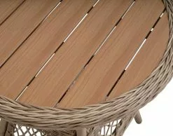 JUTLANDIA Cafébord MAGLEBJERG Ø70 Natur -Utemöbler affär 199198