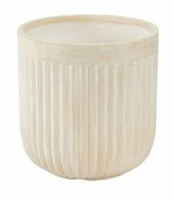 Trädgårdskruka BRILLEAND Ø37xH37 Natur 9 Trädgårdskruka BRILLEAND Ø37xH37 Natur -Utemöbler affär 199582