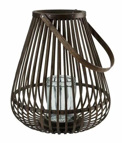 Lykta MUSVIT Ø34xH40 Brun 3 Lykta MUSVIT Ø34xH40 Brun