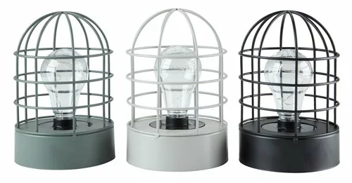 Solcellslampa SANDLO Ø12xH19 Osort. 3 Solcellslampa SANDLO Ø12xH19 Osort.