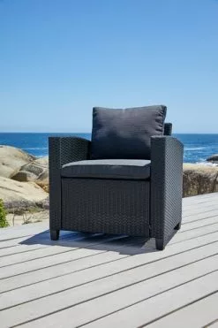 Loungestol ULLEHUSE Svart 9 Loungestol ULLEHUSE Svart -Utemöbler affär 201362