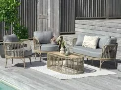 Loungeset ILLERUP 5-sits Natur