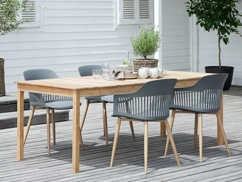 Stol RAVNEBAKKE Mörkgrå 6 Stol RAVNEBAKKE Mörkgrå - Bild 4