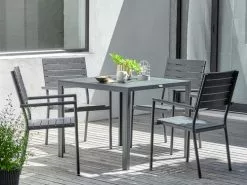 JUTLANDIA Bord MADERUP B90xL90 Svart -Utemöbler affär 201675 2