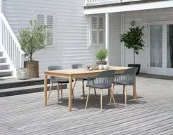 JUTLANDIA Dyna Stolsits SANDVED Mörkgrå -Utemöbler affär 201811