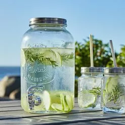 Behållare M/kran LEMONADE 3,5 L Glas 7 Behållare M/kran LEMONADE 3,5 L Glas -Utemöbler affär 202546 1