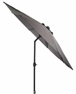 Marknadsparasoll AGGER Ø300 Mörkgrå